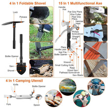 Load image into Gallery viewer, 125-Pieces: Emergency Survival Gear Tactical for Outdoor Adventure
