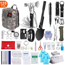 Load image into Gallery viewer, 125-Pieces: Emergency Survival Gear Tactical for Outdoor Adventure
