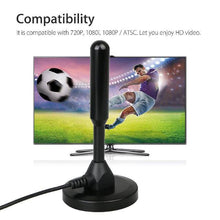 Load image into Gallery viewer, HD Digital TV Antenna Indoor Amplified dab antenna 200 Miles Ultra HDTV With Amplifier VHF/UHF Quick Response Outdoor Aerial Set
