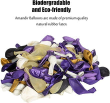 Load image into Gallery viewer, 129Pcs Purple And Gold Balloons For Happy Birthday Foil Balloons Banner Circle Dots Garland Birthday Party Decorations Birtdhay Ballons Decoration
