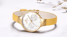 Load image into Gallery viewer, Elegant Women's Analog Quartz Watch With Leather Belt Waterproof Wristwatch Excellent Design Perfect Gift
