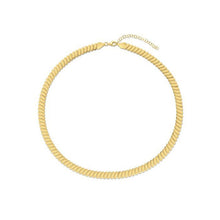 Load image into Gallery viewer, 14k Yellow Gold Rib Link Necklace
