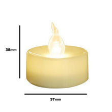 Load image into Gallery viewer, 12Pcs New Battery Operated LED Tea Lights Candles  Realistic and Bright Flickering Bulb Battery Operated Flameless LED Tea Light for Seasonal and Festival Celebration Home Decoration Flameless  birthday Decorations Party Supplies
