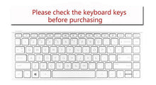 Load image into Gallery viewer, 13.3 inch Notebook Laptop Dustproof Keyboard Cover Protector Skin Perfect Fit Ultra Thin Soft Silicone Skin Keyboard Covers For For Gaming Lovers
