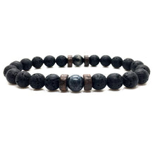 Load image into Gallery viewer, Epic Legendary Volcanic Stone Bracelet For Men And Women Lava Stone Stretch Yoga Bead Bracelet
