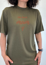Load image into Gallery viewer, The Best Mum Unisex Bamboo Viscose/Organic Cotton Short Sleeve Graphic T-Shirt

