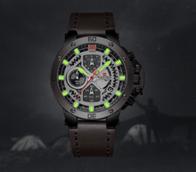 Load image into Gallery viewer, Men's Casual Waterproof Watch With Chronometers And Fluorescent Hands Excellent Design Perfect Gift
