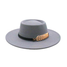 Load image into Gallery viewer, Autumn Winter Women Men  Vintage Fedora Women's Foldable Short Brim  Floppy Hat Gentleman Elegant Warm Hats Lady Party Luxury Caps Classic Summer Beach Sun Hat
