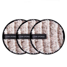 Load image into Gallery viewer, 1/3PCS New Makeup Removal Sponge Flutter Wash Cotton Flapping Reusable Wet Sponge Face Puff Soft Natural Cleaner Premium Microfiber Cloth
