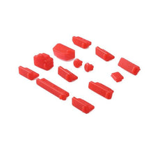 Load image into Gallery viewer, 13Pcs Silicone Anti Dust Plug Stopper Universal Dustproof USB Port For Laptops Gaming Laptops Anti Dust Protective Plugs Gifts For Laptop Lovers
