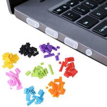 Load image into Gallery viewer, 13Pcs Silicone Anti Dust Plug Stopper Universal Dustproof USB Port For Laptops Gaming Laptops Anti Dust Protective Plugs Gifts For Laptop Lovers
