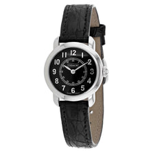 Load image into Gallery viewer, Coach Women's Black Leather Silver Quartz
