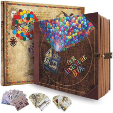 Load image into Gallery viewer, 146 page Travel Photo Album Journal Adventure Book For Traveling Office Home School Business Writing Gift Memory Album Cover Refillable Notebook Photo Album
