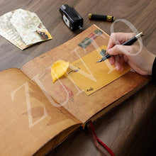 Load image into Gallery viewer, 146 page Travel Photo Album Journal Adventure Book For Traveling Office Home School Business Writing Gift Memory Album Cover Refillable Notebook Photo Album
