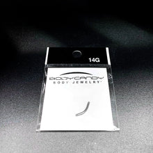 Load image into Gallery viewer, 14G 316l Stainless Steel Replacement Curved Barbell 3/8
