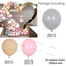 Load image into Gallery viewer, 147pcs Pink Heart Shape Garland Arch Balloons Kit For Wedding Birthday Party Baby Showers Gender Reveal Girls Party Bridal Shower  Girl Birthday Ballon Decoration
