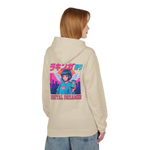Load image into Gallery viewer, Digital Dreamer Unisex Fleece Hoodie, Cozy Graphic Sweatshirt, Anime Style Hoodie, Perfect Gift for Gamers, Casual Streetwear
