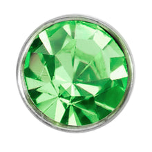 Load image into Gallery viewer, 20G Stainless Steel Green Gem Micro Nose Bone
