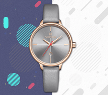 Load image into Gallery viewer, Women's Luxury Watch With  Leather Belts Shiny Steel Case  Scratch Resistant Glass Unique Design Perfect Gift
