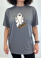 Load image into Gallery viewer, Halloween Ghost Unisex Bamboo Viscose/Organic Cotton Short Sleeve Graphic T-Shirt
