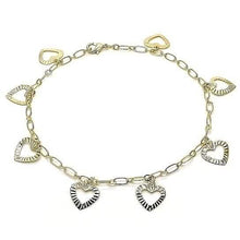 Load image into Gallery viewer, 14k Gold Fill Heart Anklet
