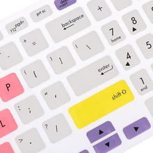 Load image into Gallery viewer, 15.6 inch Notebook Laptop Keyboard Cover Protector Keyboard Skin Protector For Gaming Lovers Perfect Fit Silicone Skin Keyboard Covers For Laptops
