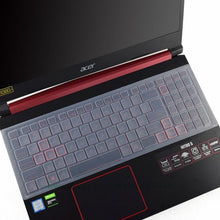 Load image into Gallery viewer, 15.6'' Laptop Keyboard Cover Protector Skin Perfect Fit Silicone Skin Keyboard Covers For Laptops Gaming Laptop Keyboard Skin Protector For Gaming Lovers
