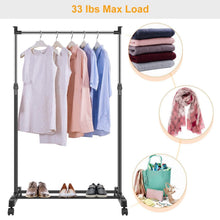 Load image into Gallery viewer, 15 kg./33 lbs. Height Adjustable Garment Racks
