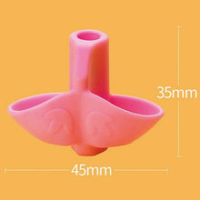 Load image into Gallery viewer, 15 Pcs School Students Writing Pencil Pen Holder Children Kids Learning Practice Silicone Pen Aid Grip Posture Correction Device Ergonomic Grip Aid Writing Tool Posture Correction
