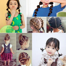 Load image into Gallery viewer, 1500Pcs/Bag Girls Colorful Small Disposable Rubber Bands Children Elastic Hair Bands Ponytail Holder Scrunchie Ponytail Holder Accessories for Women Girls

