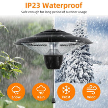Load image into Gallery viewer, 1500W Outdoor Hanging Patio Ultra-Quiet Electric Heating Lamp
