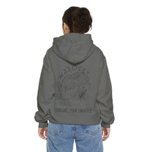 Load image into Gallery viewer, Explore Your Uniqueness Hoodie, Garment-Dyed Unisex Hoodie, Cozy Gift for Explorers, Comfortable Everyday Wear, Perfect for All Occasions
