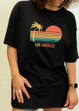 Load image into Gallery viewer, Los Angeles Unisex Bamboo Viscose/Organic Cotton Short Sleeve Graphic T-Shirt
