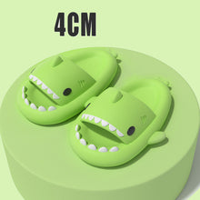 Load image into Gallery viewer, New Men and Women Summer Slippers Lovely Shark Shape Slides Outdoor Women Shoes Flip Flops Lightweight Open Toe Beach Pool Slides Sandals Shark Shower Slipper
