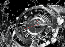Load image into Gallery viewer, Men's Waterproof  Sport Watch With Leather  Belts  And Large Numbers Details Unique Design Perfect Gift

