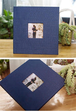 Load image into Gallery viewer, 16 inch Linen DIY Photo Album Lovers Birthday Gift Wedding Photos Baby Photo Album Scrapbook DIY Photo Albums Family Scrapbook Albums Family Anniversary Gift For Couple
