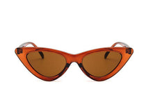 Load image into Gallery viewer, Luxury Modern Cat Eye  Fashion Retro Classic Lady and Woman Sunglasses With Triange Frame  With UV 400 Protection
