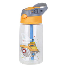 Load image into Gallery viewer, 16.2oz Leak-proof Kids Water Bottle with Straw Push Button
