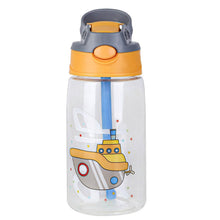 Load image into Gallery viewer, 16.2oz Leak-proof Kids Water Bottle with Straw Push Button
