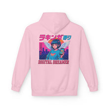Load image into Gallery viewer, Digital Dreamer Unisex Fleece Hoodie, Cozy Graphic Sweatshirt, Anime Style Hoodie, Perfect Gift for Gamers, Casual Streetwear
