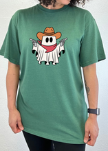 Load image into Gallery viewer, Cowboy Ghost Unisex Bamboo Viscose/Organic Cotton Short Sleeve Graphic T-Shirt

