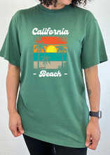 Load image into Gallery viewer, California Beach Unisex Bamboo Viscose/Organic Cotton Short Sleeve Graphic T-Shirt
