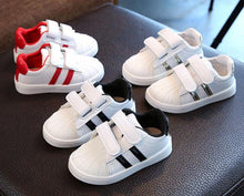 Load image into Gallery viewer, Child Shoes Girls Boys Sport Shoes Antislip Soft Bottom Kids Baby Sneaker Casual Flat Sneakers white Shoes
