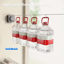 Load image into Gallery viewer, Retractable Clothesline – Heavy-Duty Wall-Mount Laundry Rack
