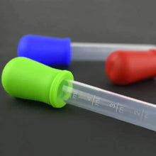 Load image into Gallery viewer, 10-Pack Colorful Silicone Eye Droppers – Crafts, Gummy Making, Candy Molds

