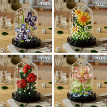 Load image into Gallery viewer, DIY Flower Building Blocks Set - Romantic Proposal Decor, Desktop Ornament &amp; Puzzle Toy, Perfect Birthday Gift Ramadan Mubarak
