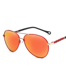 Load image into Gallery viewer, Famous Popular Aviation Unisex Man And Woman High Quality Metal Sunglasses For Summer Party And Dryving Top Brand Polarized Sunglasses
