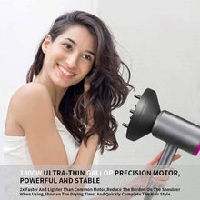 Load image into Gallery viewer, 1800W Professional Hair Dryer with Diffuser Ionic Conditioning
