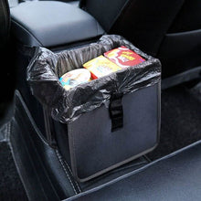 Load image into Gallery viewer, 1.85 Gallon Hanging Car Trash Can Waterproof Litter Garbage Bag Organizer
