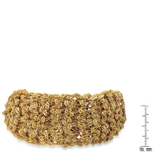 Load image into Gallery viewer, 18k White Gold Braided Bracelet
